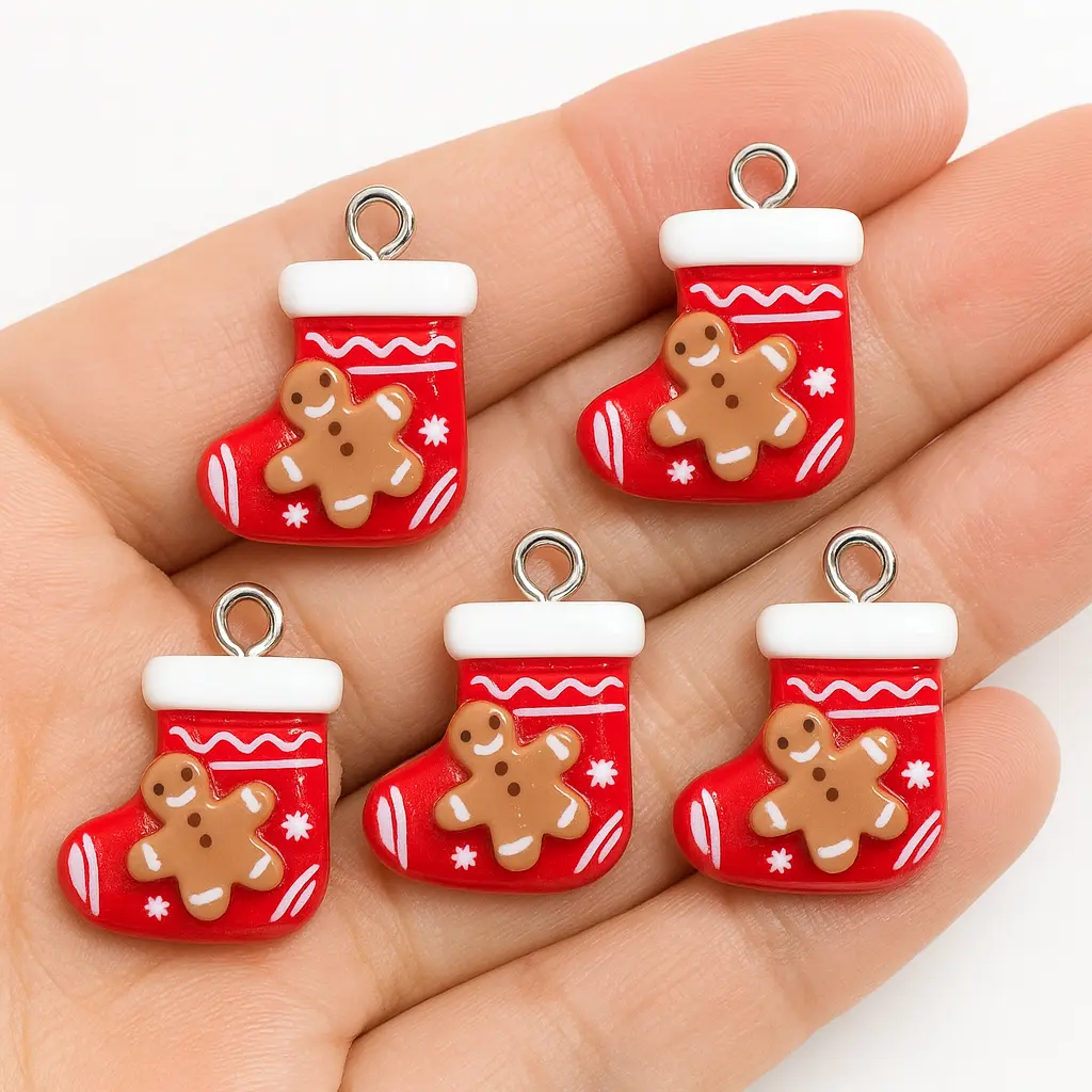 Julestrømpe anheng – 5 stk BIELYS.NO