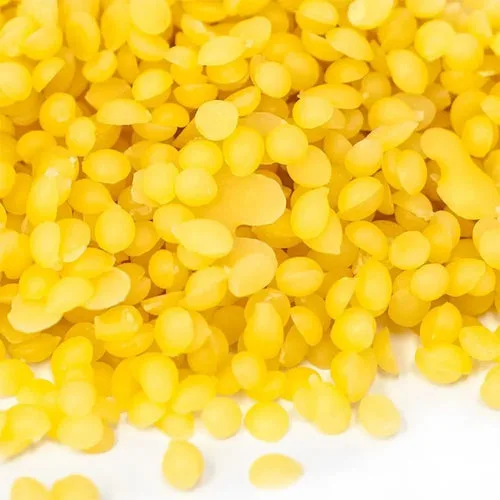 Gyllen bivoks i blokk og pellets – naturlig voks fra bikuben