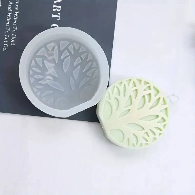 Silikonform Tree of Life – til bivokslys
