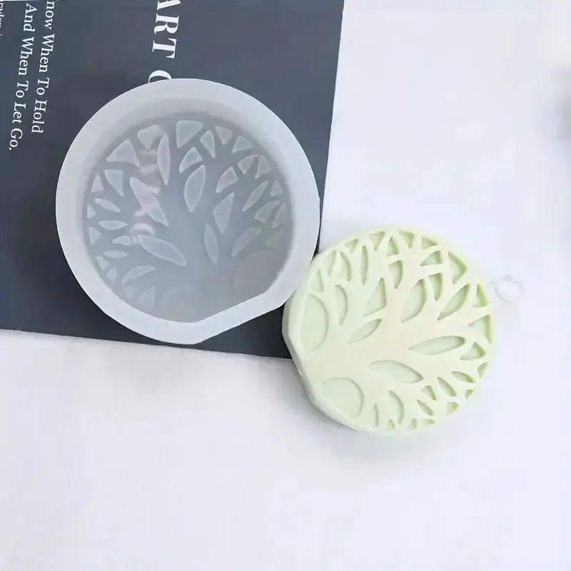 Silikonform Tree of Life – til bivokslys