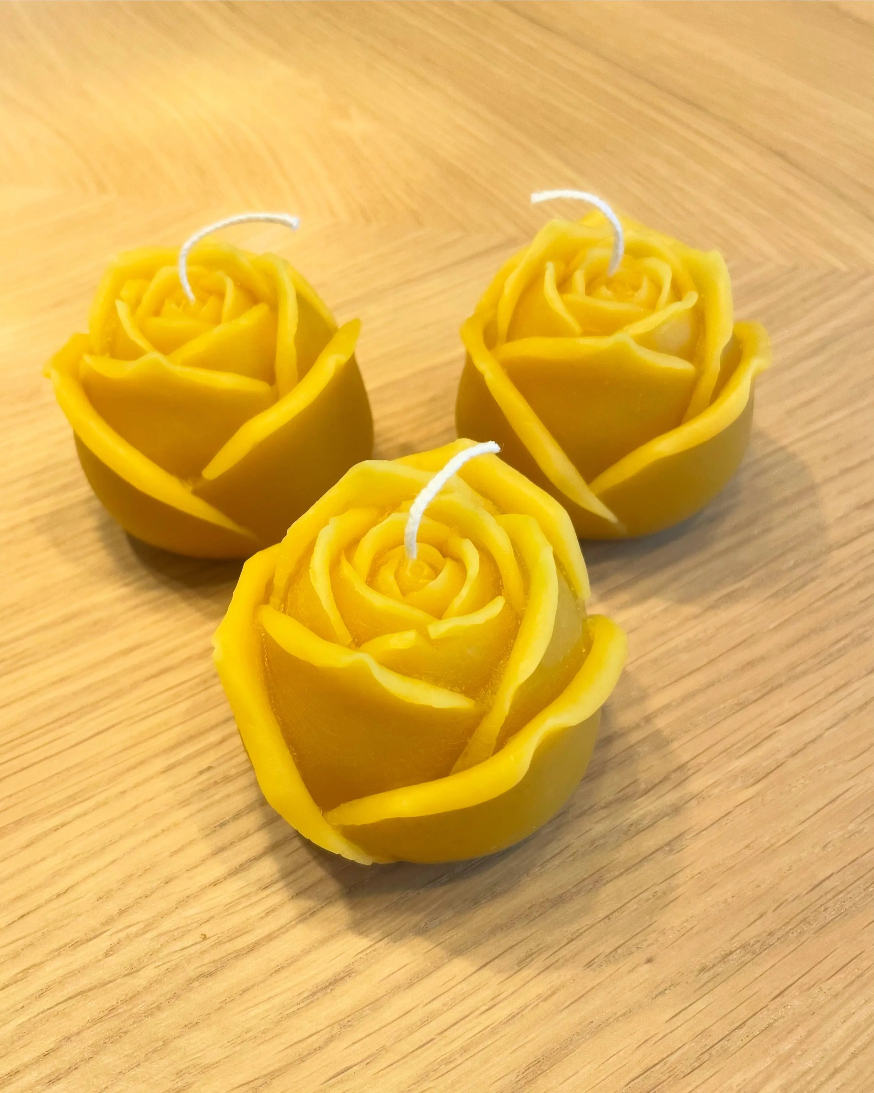 Bivokslys rose – naturlig bivoks