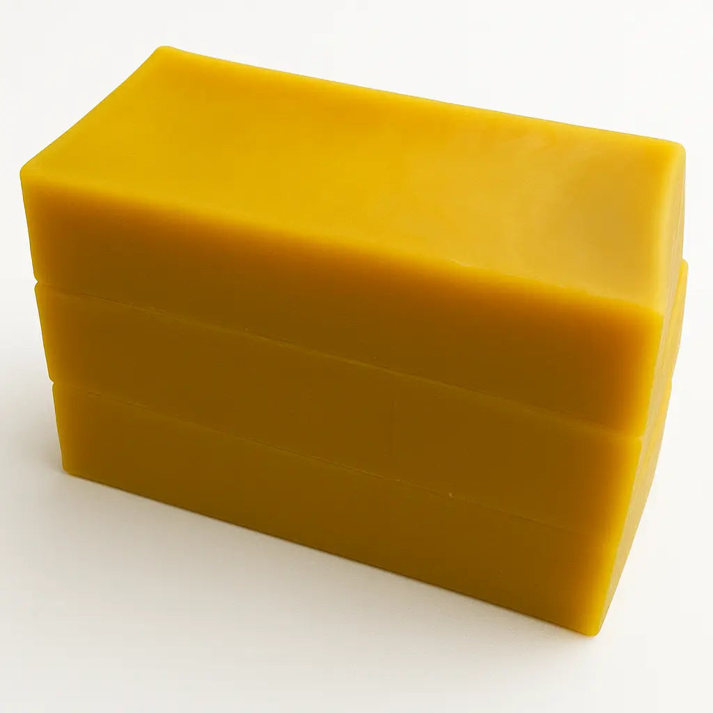 Ren bivoks 500g – naturlig gyldenbrun råvare