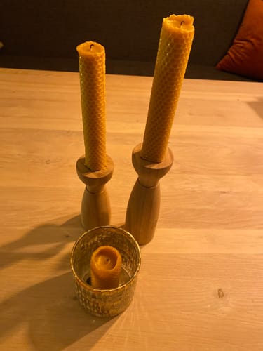 Kundebilde av Bivoksplater for håndlagede lys. 1 kg