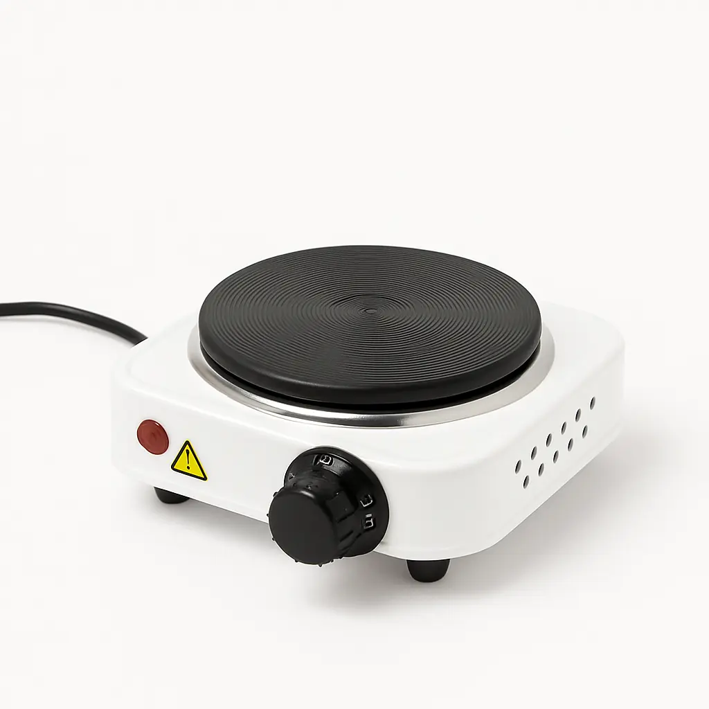 Mini smelteplate for bivoks og lysstøping BIELYS.NO